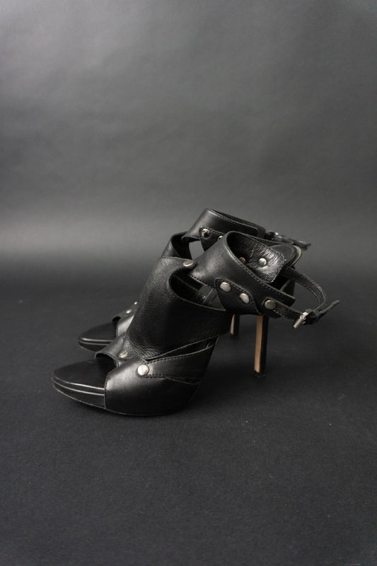 Vintage Christian Dior Extreme Gladiator Heels aus 2003, 40