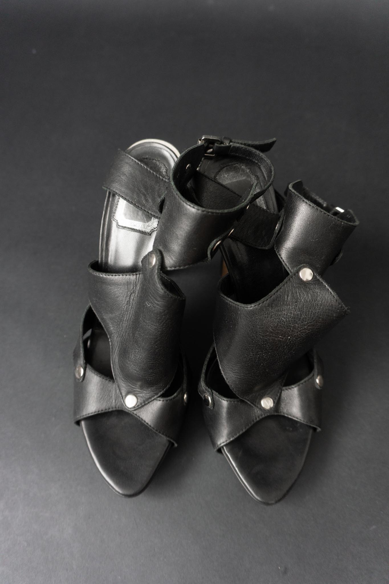 Vintage Christian Dior Extreme Gladiator Heels aus 2003, 40