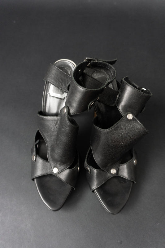 Vintage Christian Dior Extreme Gladiator Heels aus 2003, 40