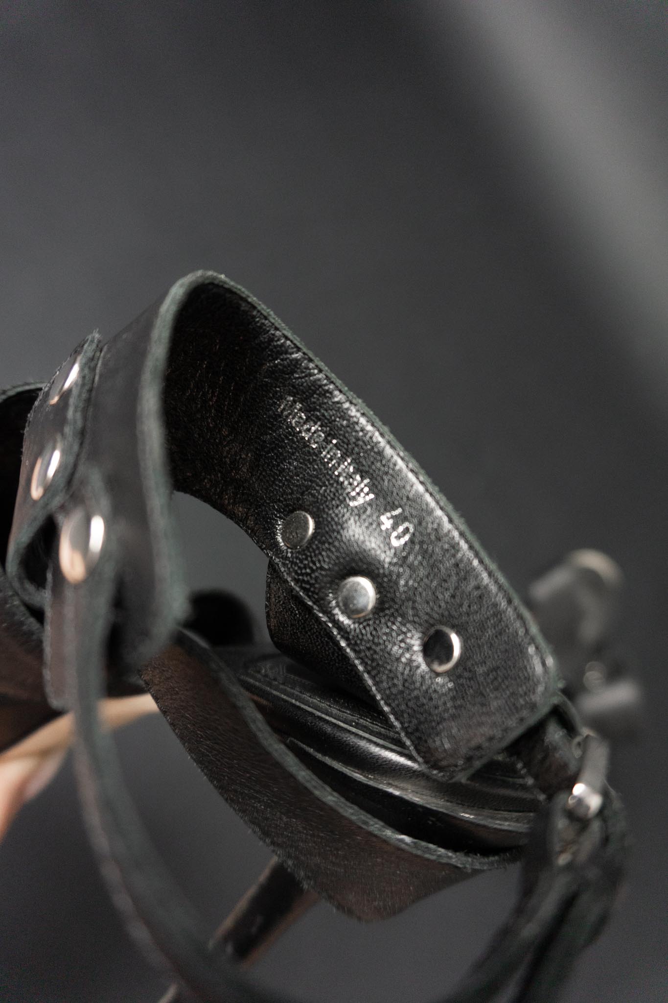 Vintage Christian Dior Extreme Gladiator Heels aus 2003, 40