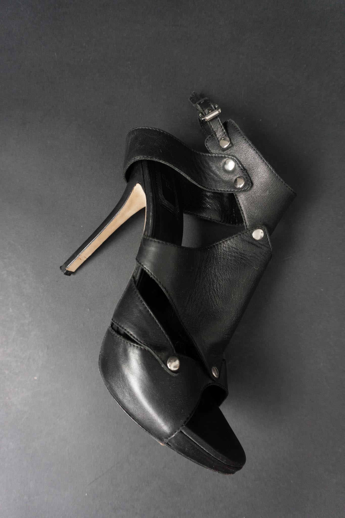 Vintage Christian Dior Extreme Gladiator Heels aus 2003, 40
