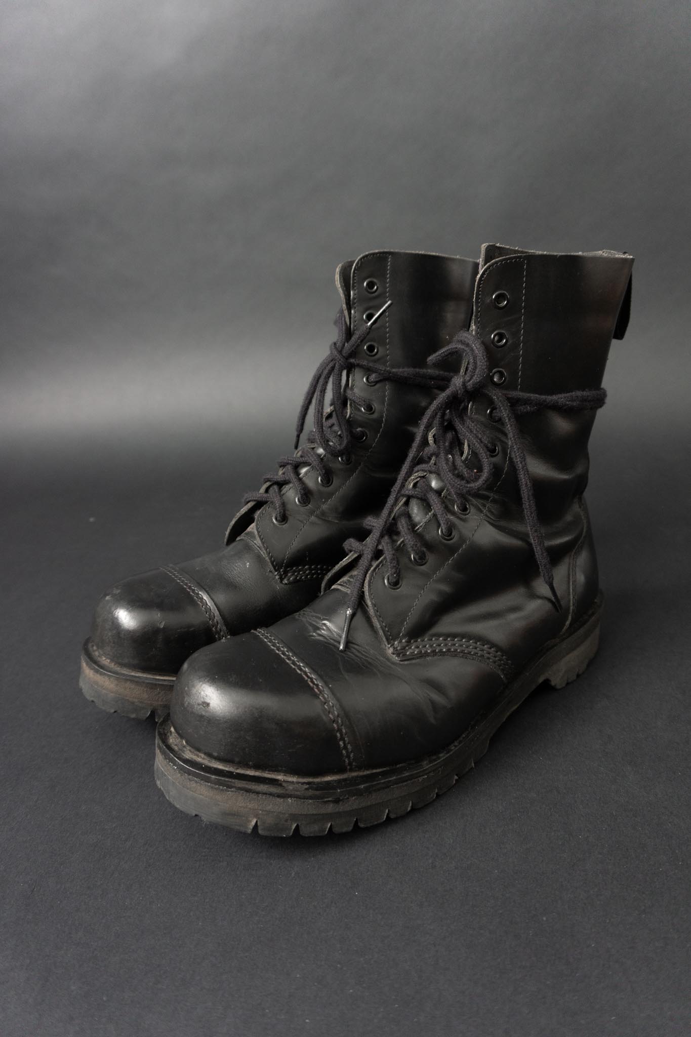 Vintage 90s Getta Boots, Stahlkappe, 41