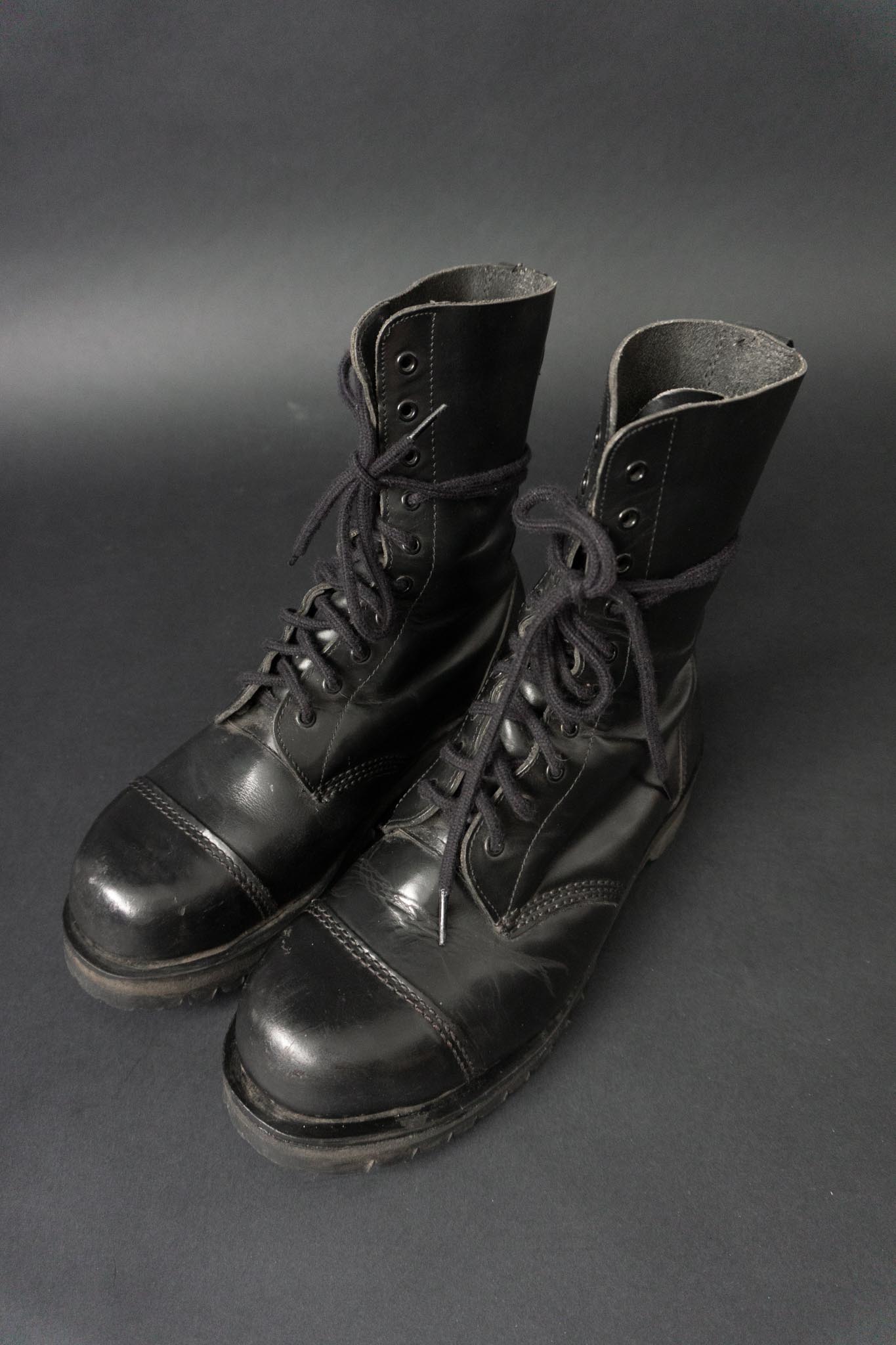 Vintage 90s Getta Boots, Stahlkappe, 41