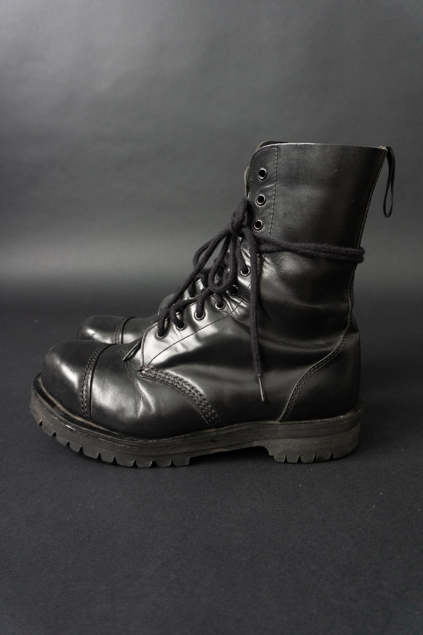 Vintage 90s Getta Boots, Stahlkappe, 41