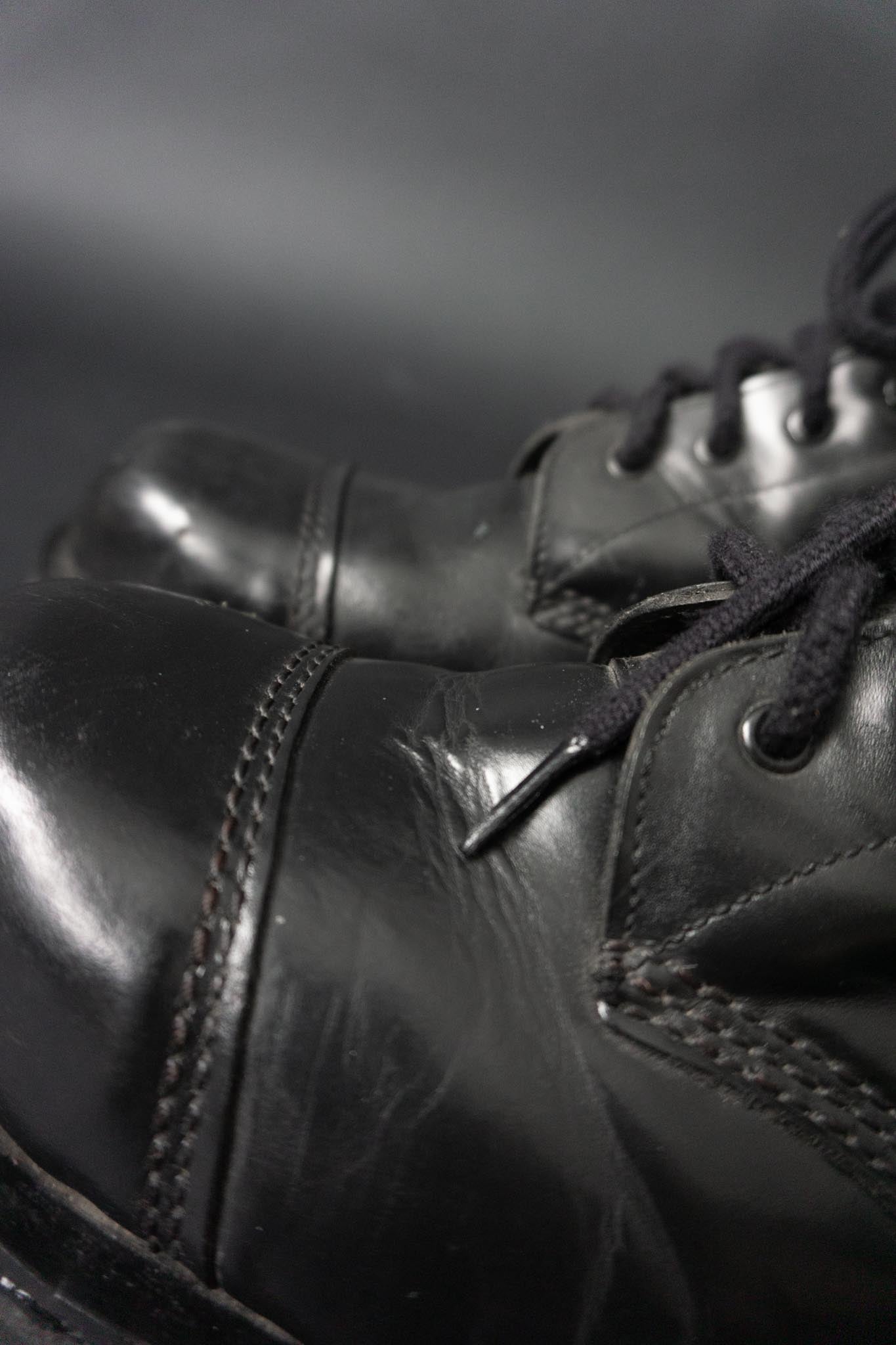 Vintage 90s Getta Boots, Stahlkappe, 41