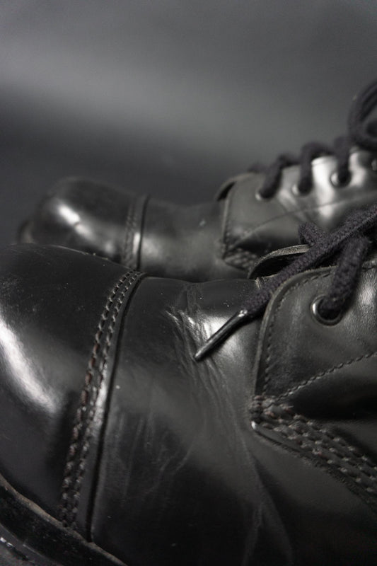Vintage 90s Getta Boots, Stahlkappe, 41