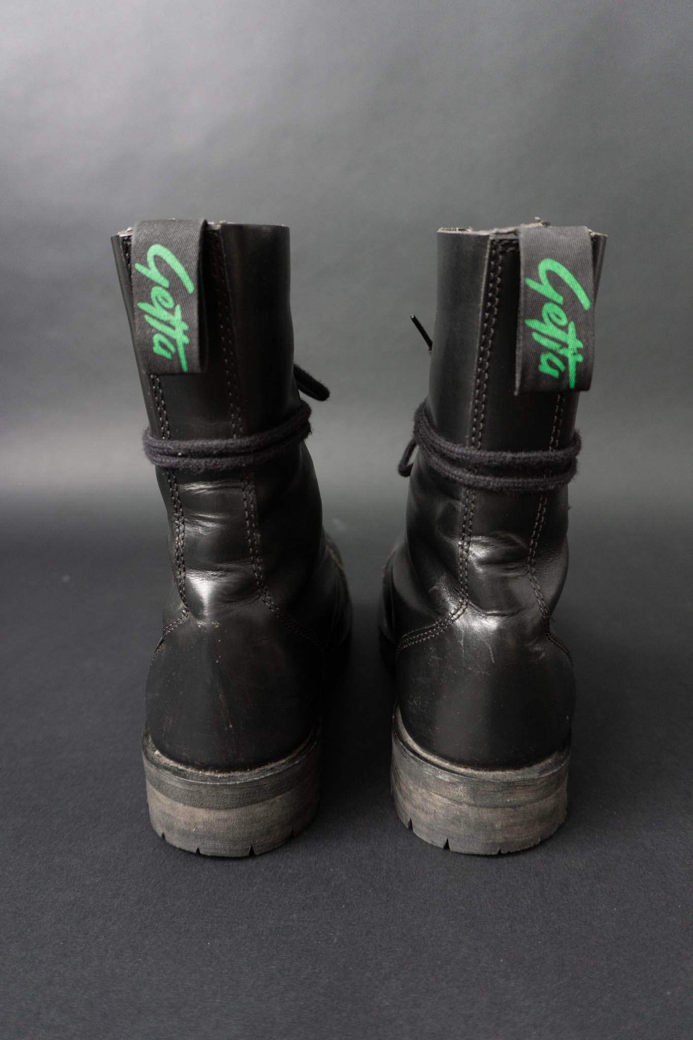 Vintage 90s Getta Boots, Stahlkappe, 41