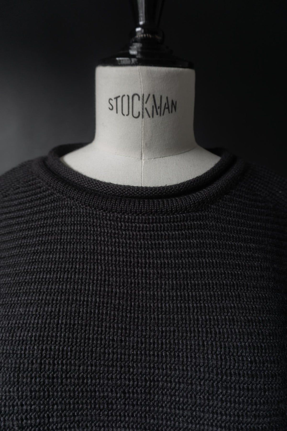 Vintage 90s Carlo Colucci Pullover – Schwarz, XS-S