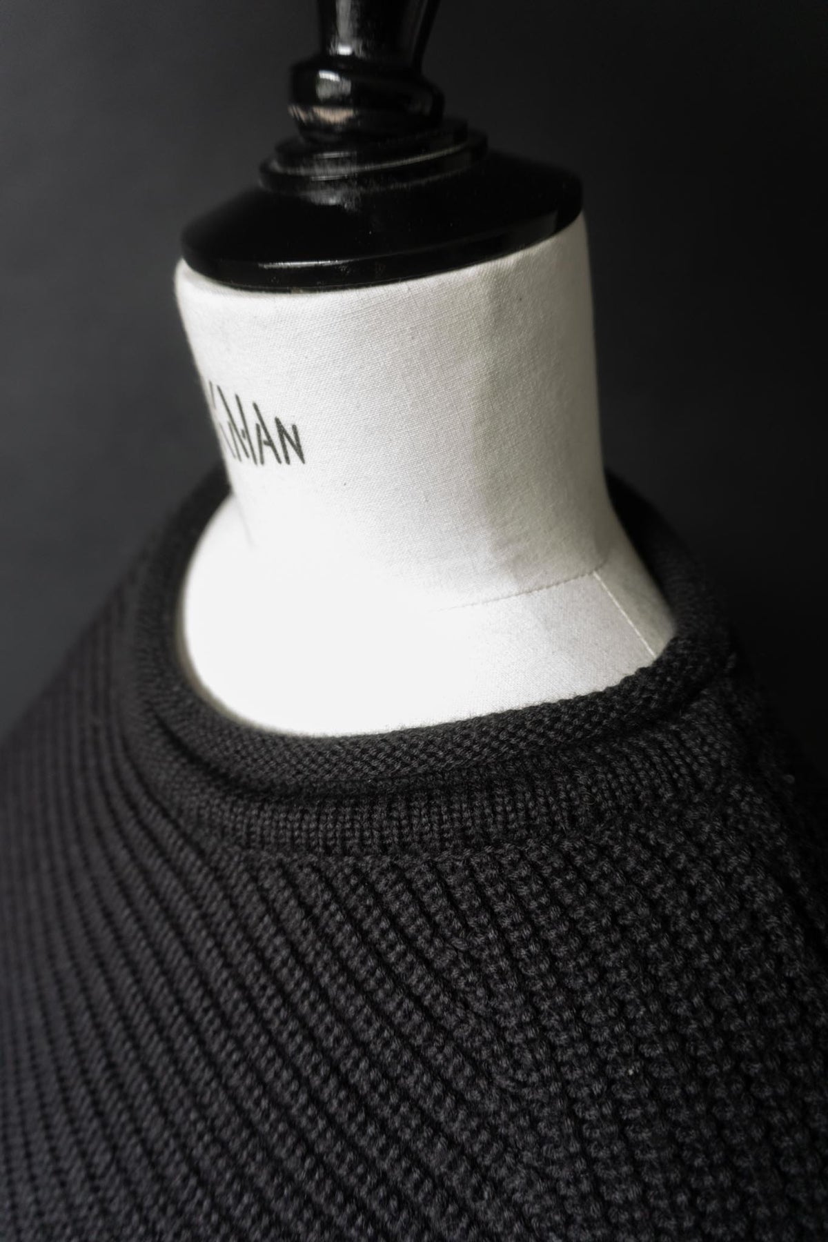 Vintage 90s Carlo Colucci Pullover – Schwarz, XS-S