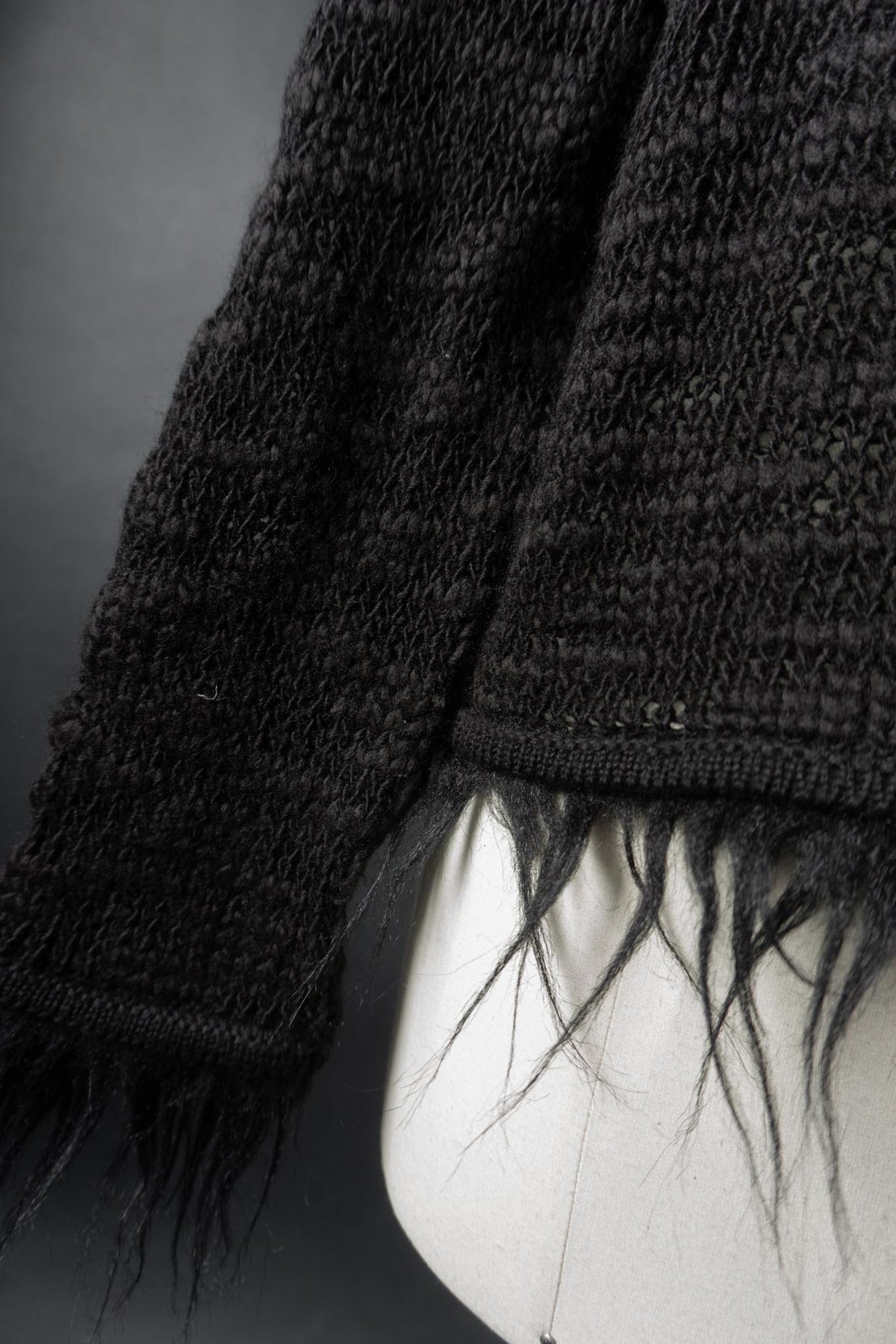 Vintage 90s Goth Pullover, Carlo Colucci, S–M