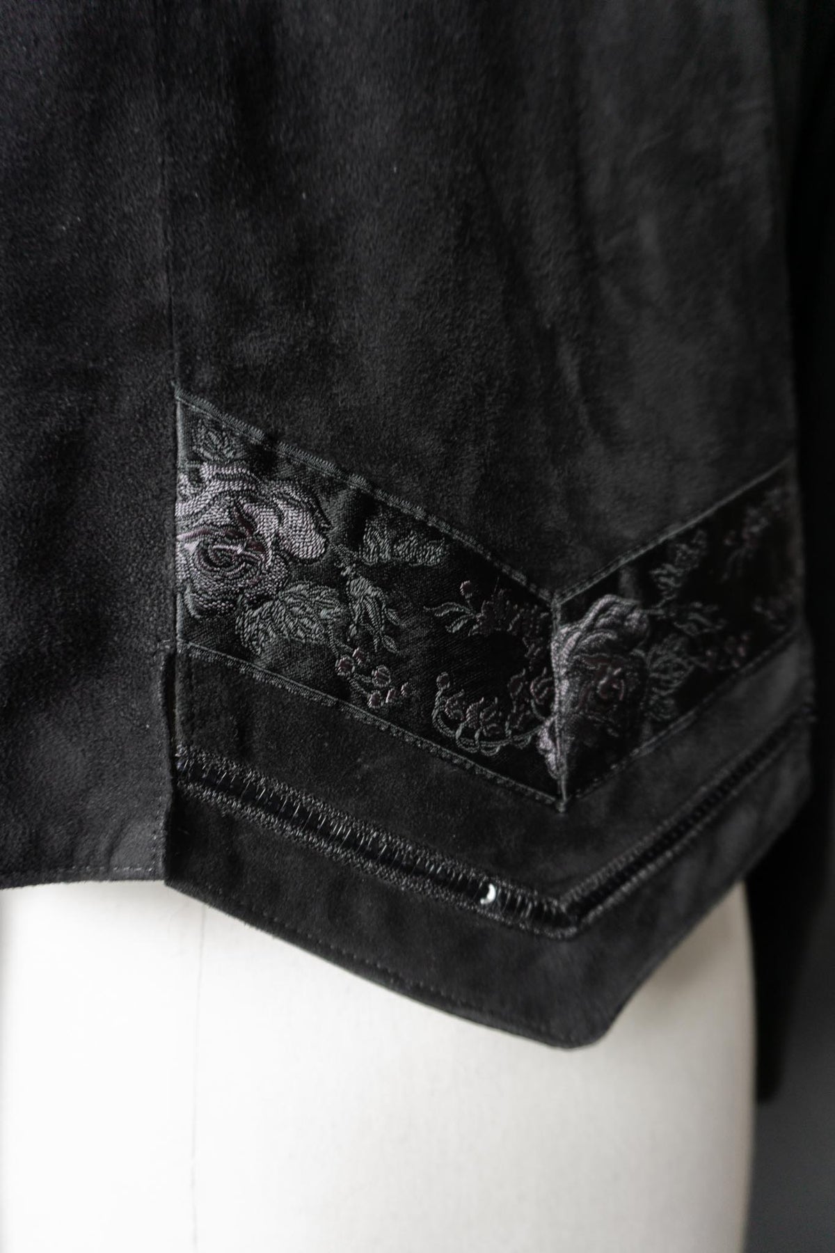 Vintage 80s Lederjacke, Dark Folklore, M–L