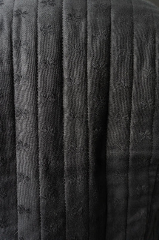 Vintage Steppjacke, Midnight, Jacquardstruktur, XS–S