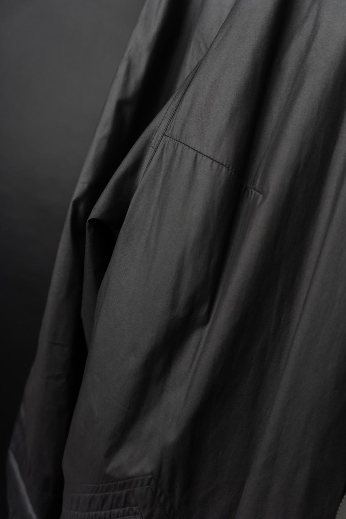 Vintage Übergangsmantel in A-Linie mit Zipper, M–L