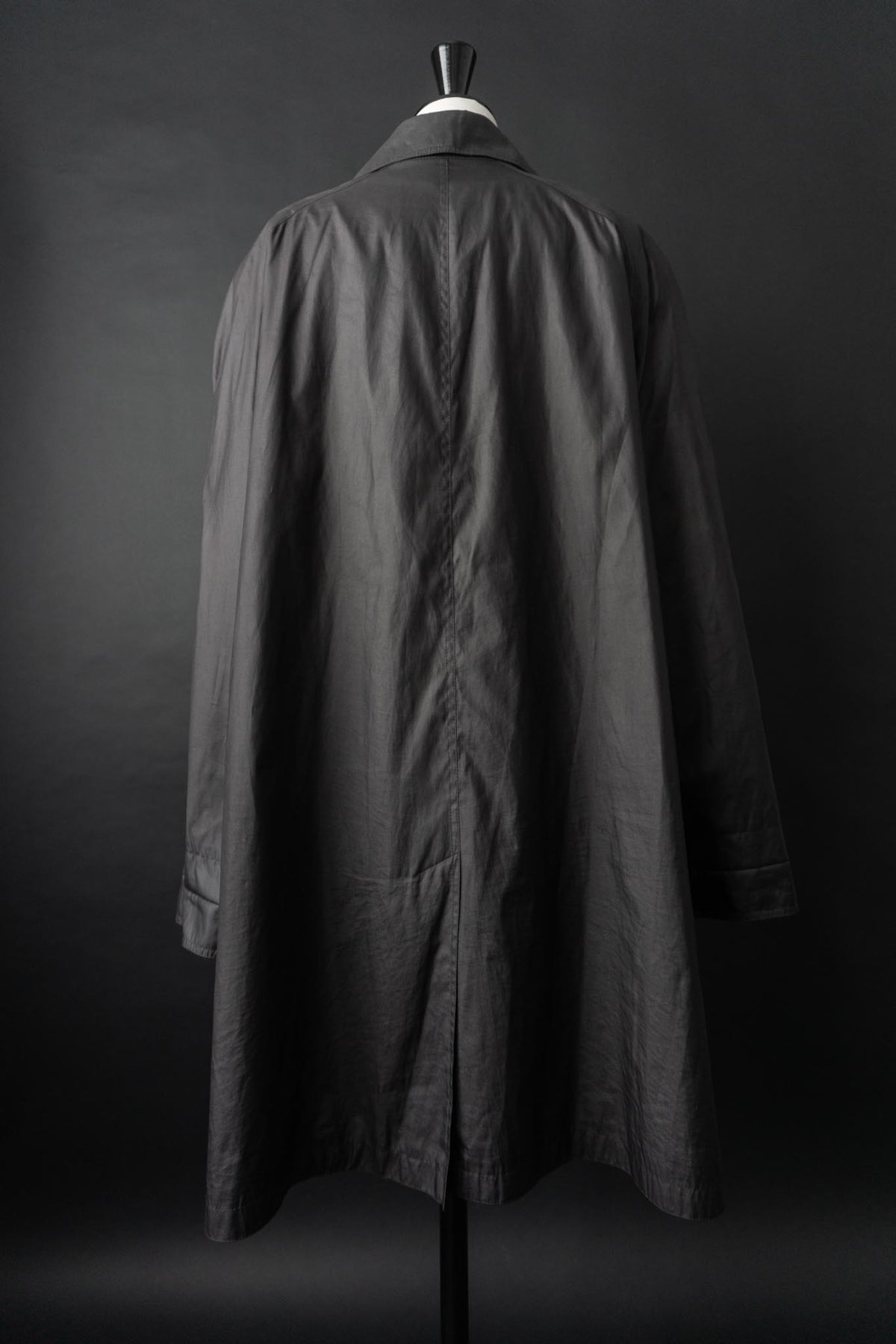 Vintage Übergangsmantel in A-Linie mit Zipper, M–L