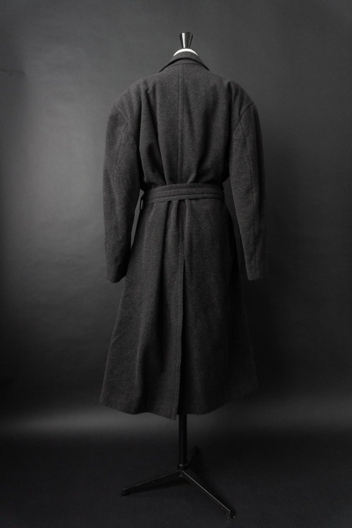Vintage 90s Hugo Boss Trenchcoat, Wolle, M–XL