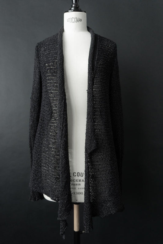 Vintage witchy Cardigan, Seide, S–M