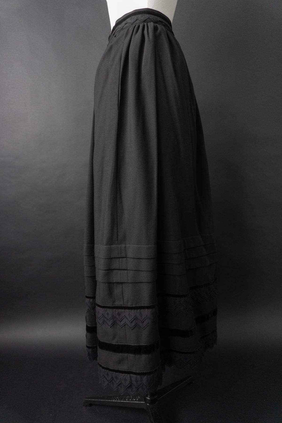 Vintage Maxirock, Dark Folklore, Schwarz, L–XL
