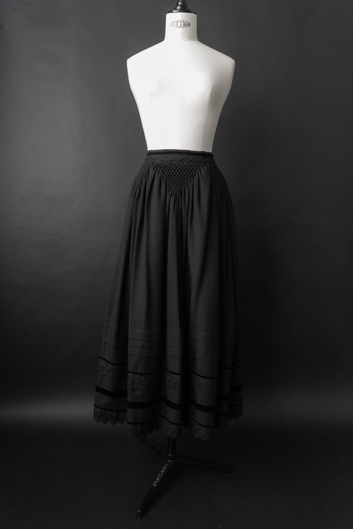 Vintage Maxirock, Dark Folklore, Schwarz, L–XL