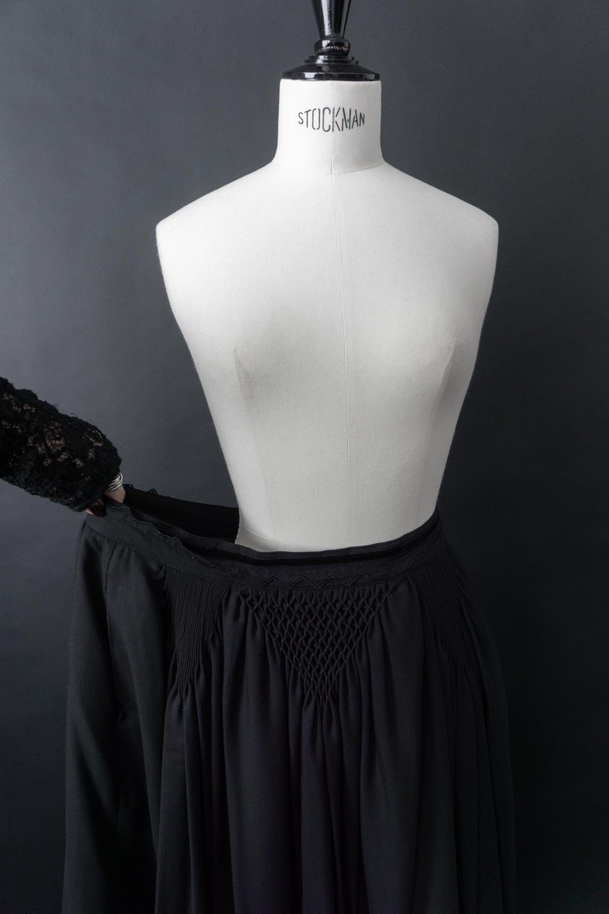 Vintage Maxirock, Dark Folklore, Schwarz, L–XL