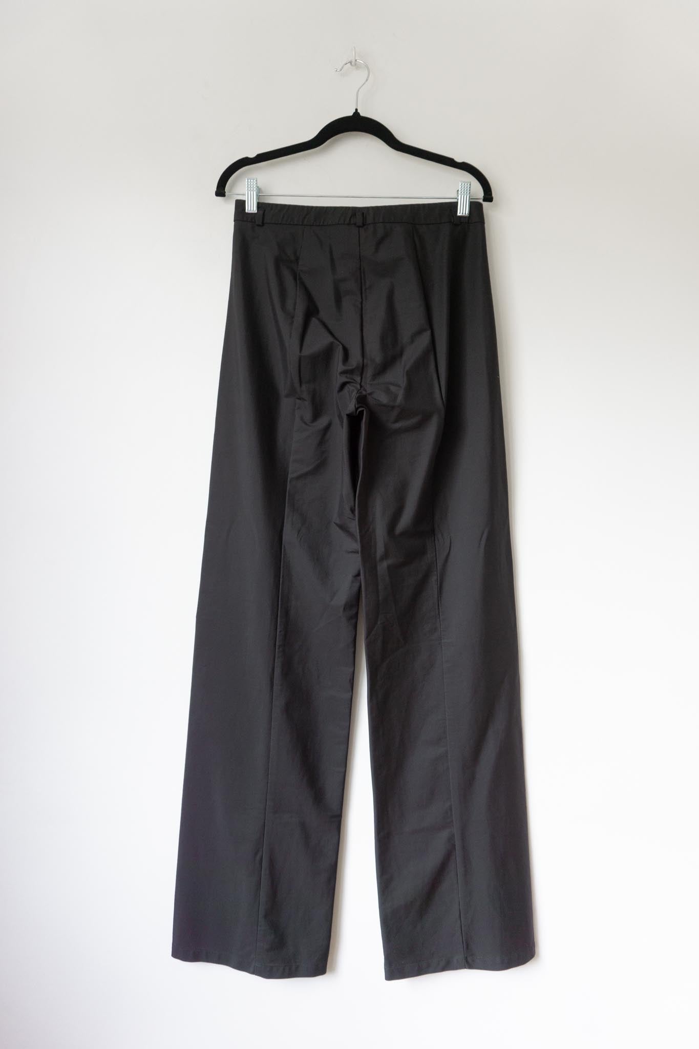 Vintage Marithe Francois Girbaud Hose, Schwarz, S-M theplaincircle vintage