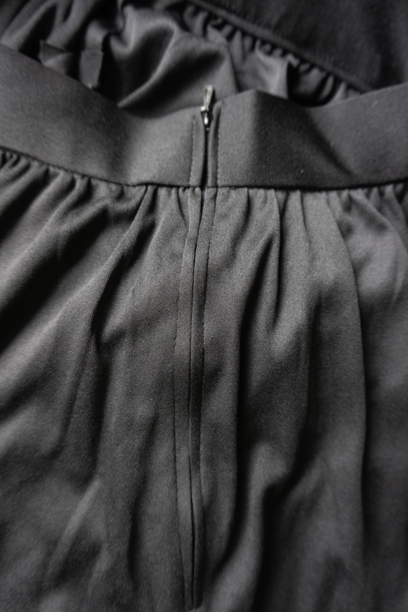 Vintage Wide Leg Hose, Schwarz, M–L theplaincircle vintage