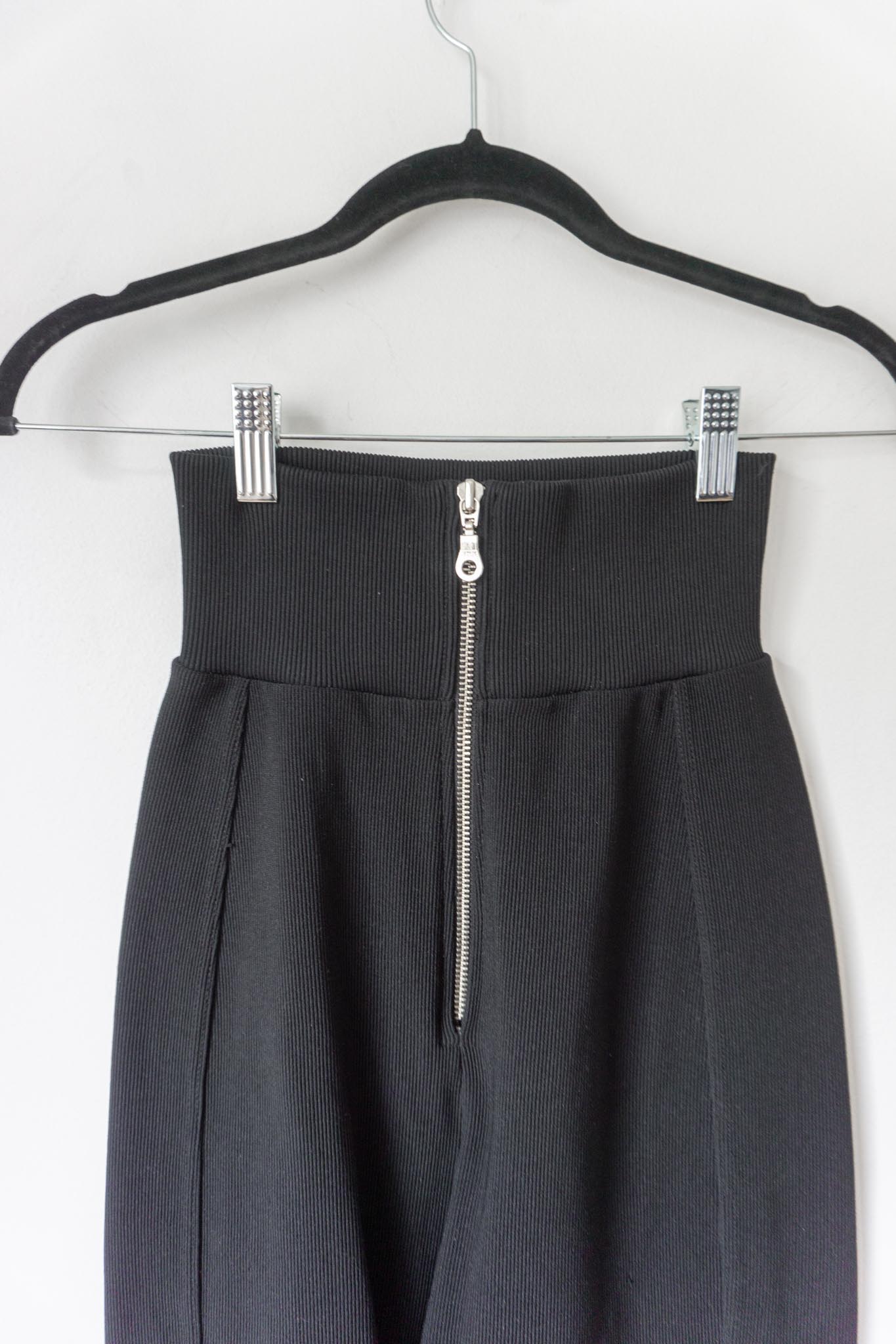 Vintage Leggings strechy mit Zipper, Highwaist, XS–S theplaincircle vintage