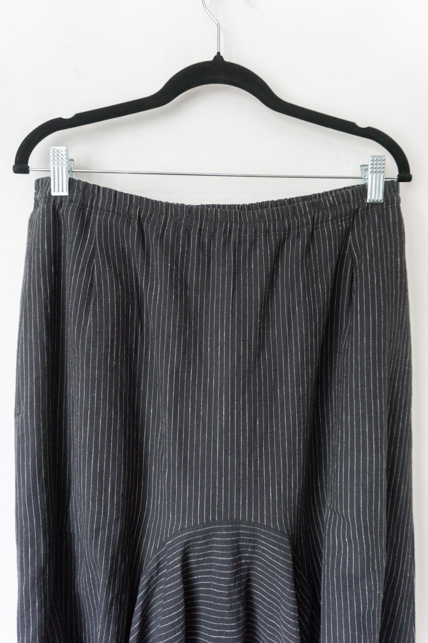 Vintage Drop Crotch Hose mit Nadelstreifen, M–L theplaincircle vintage