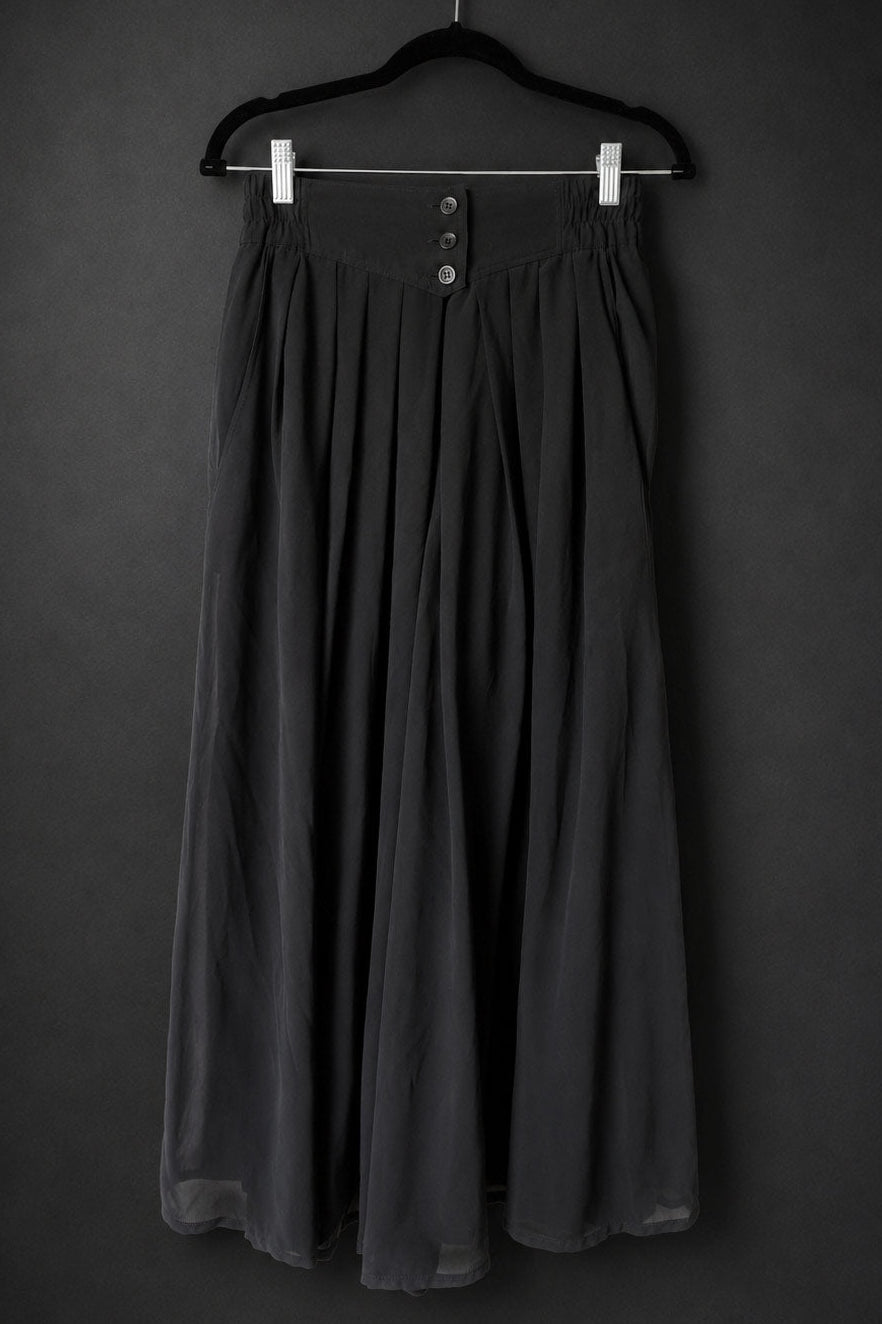 Vintage 80s wide leg Culotte, Hosenrock, S-M theplaincircle vintage