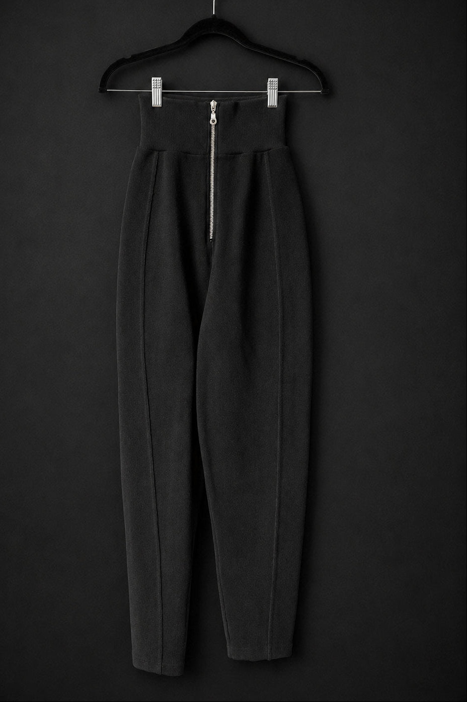 Vintage Leggings strechy mit Zipper, Highwaist, XS–S theplaincircle vintage