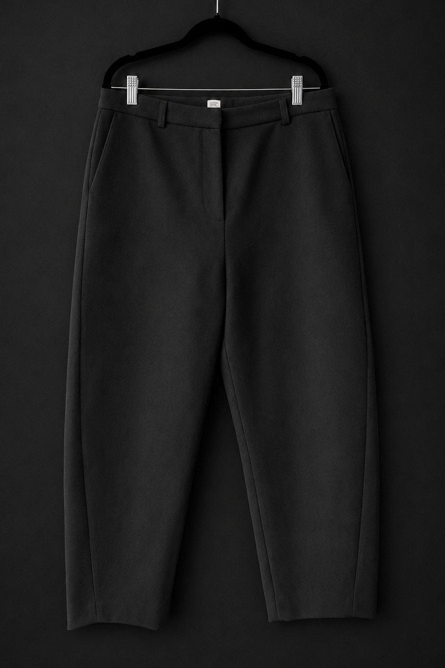 Toteme Barrel Leg Hose Schwarz