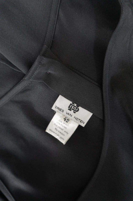 Vintage Dries Van Noten Maxi-Kleid early 90s | Made in Belgium, L–XL theplaincircle vintage