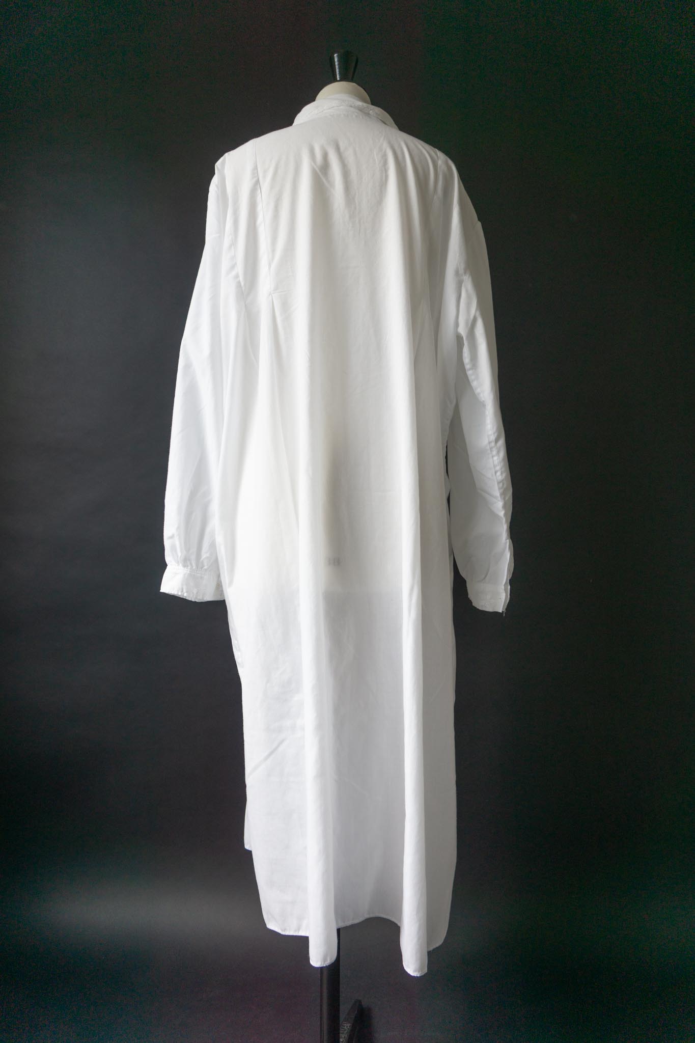 Vintage-Nachthemd mit Sternstickerei aus reiner Baumwolle, M–XL theplaincircle vintage