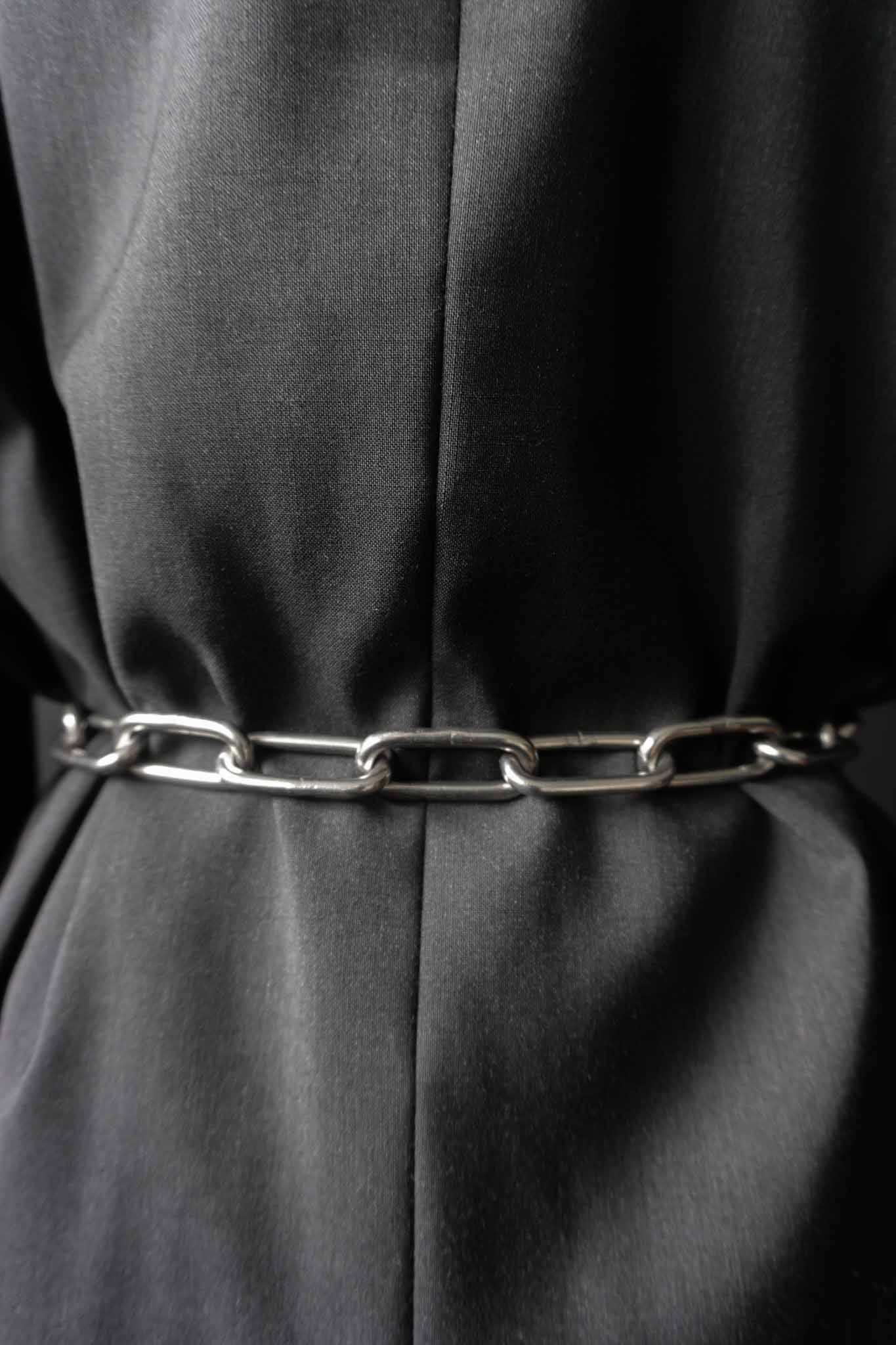 Anthrazitfarbener Vintage Blazer aus reiner Schurwolle – oversized klassischer Blazer von theplaincircle vintage