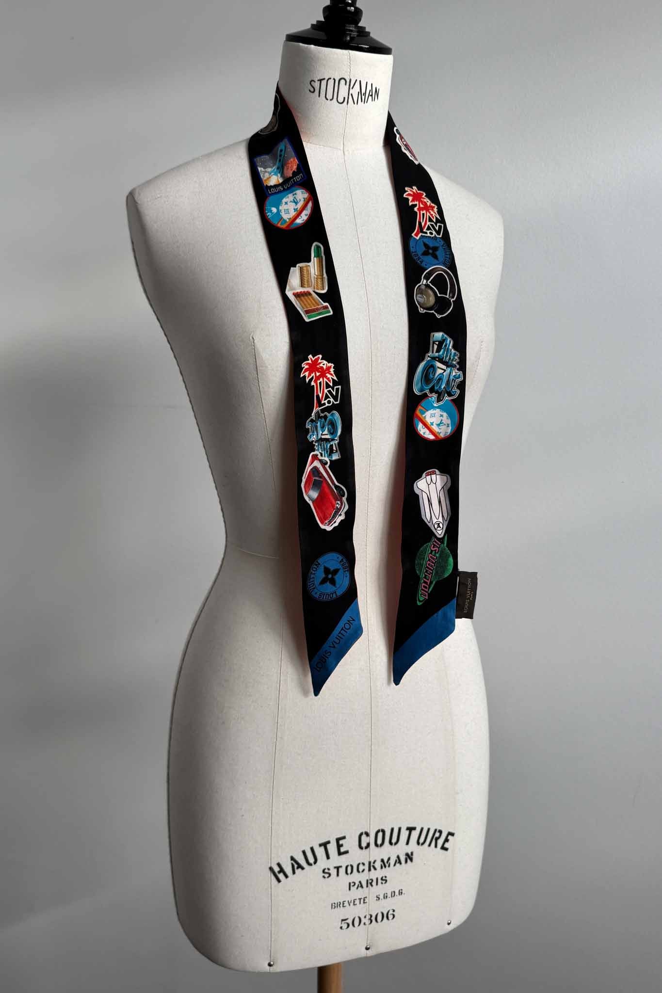 Louis Vuitton Seiden-Twilly Bandeau