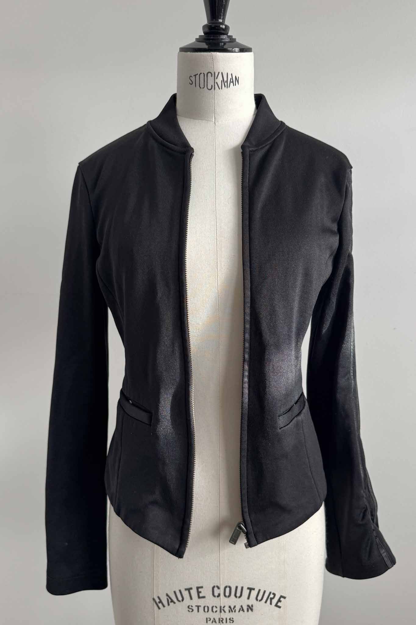 Y-3 Track Jacket Schwarz Damen, Vorderansicht, Yohji Yamamoto x adidas