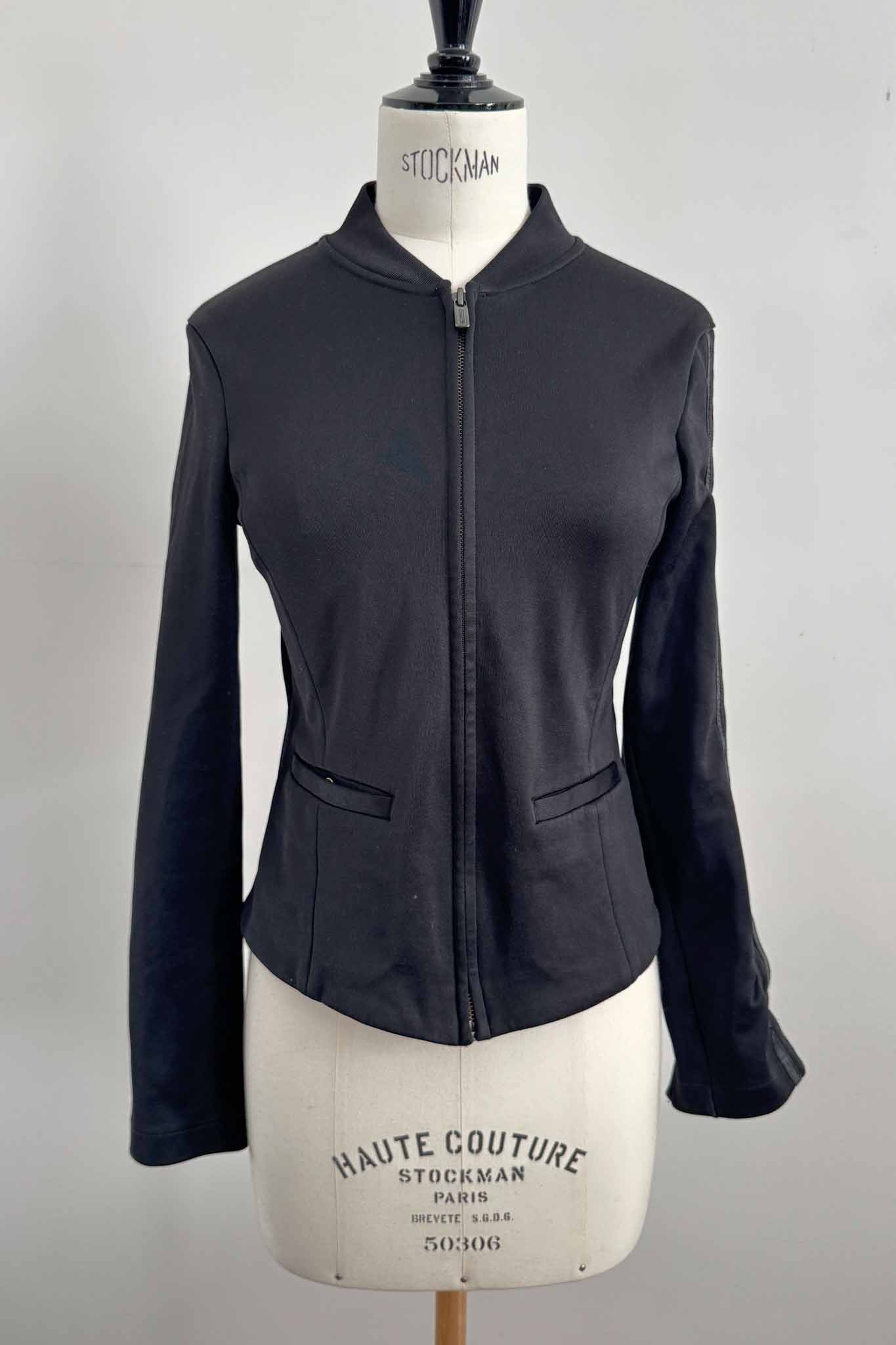 Y-3 Track Jacket Schwarz Damen, Vorderansicht, Yohji Yamamoto x adidas