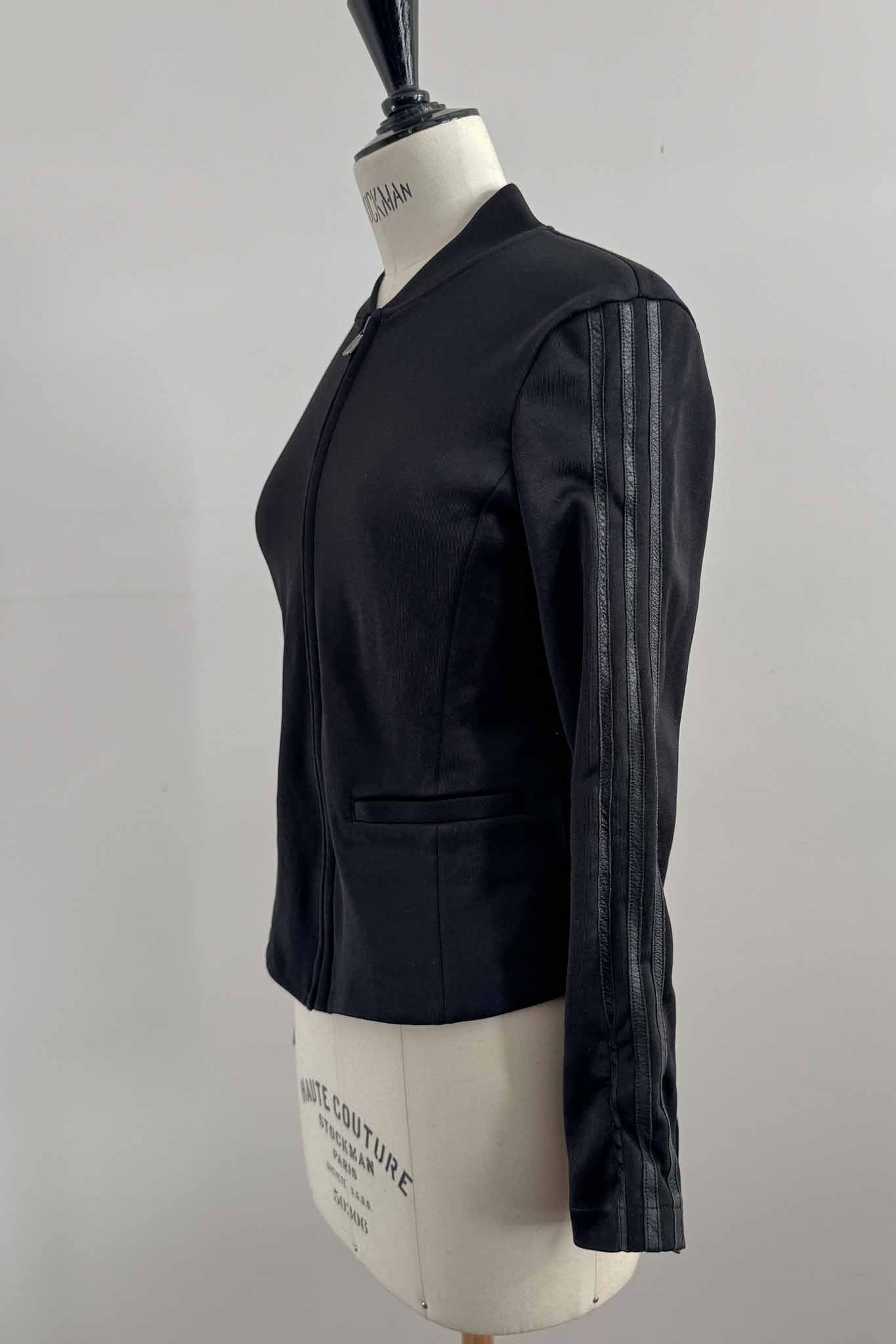 Y-3 Track Jacket Schwarz Damen, Vorderansicht, Yohji Yamamoto x adidas
