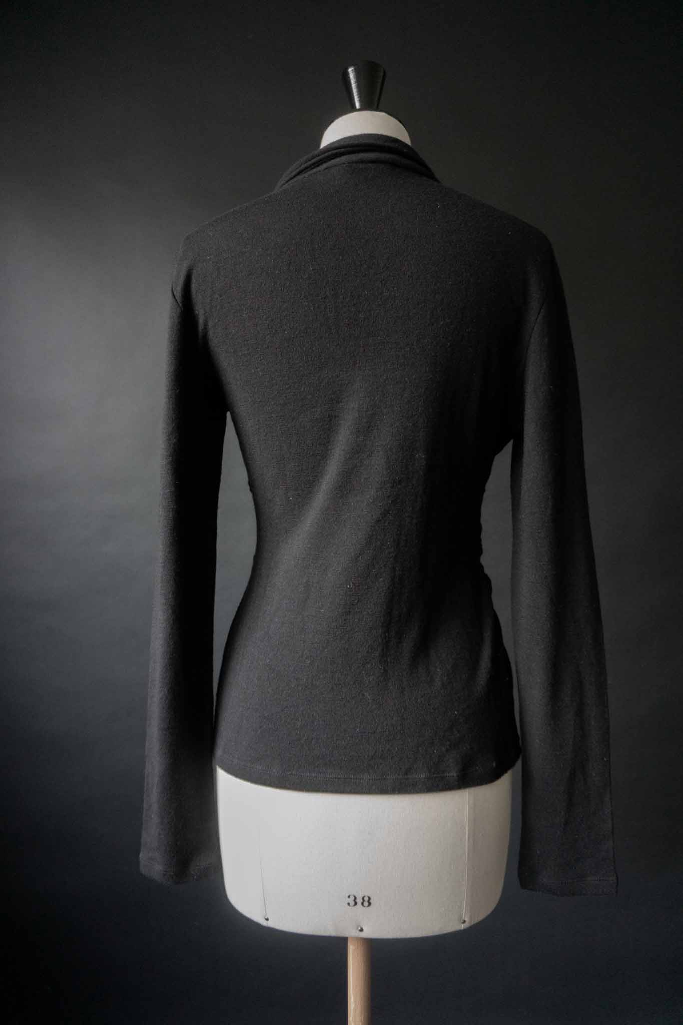 Vintage Bluemarine Pullover – Schwarze Wolle