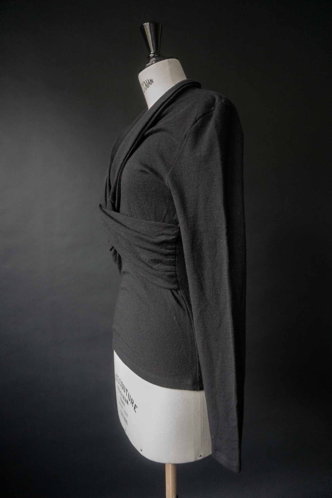 Vintage Bluemarine Pullover – Schwarze Wolle