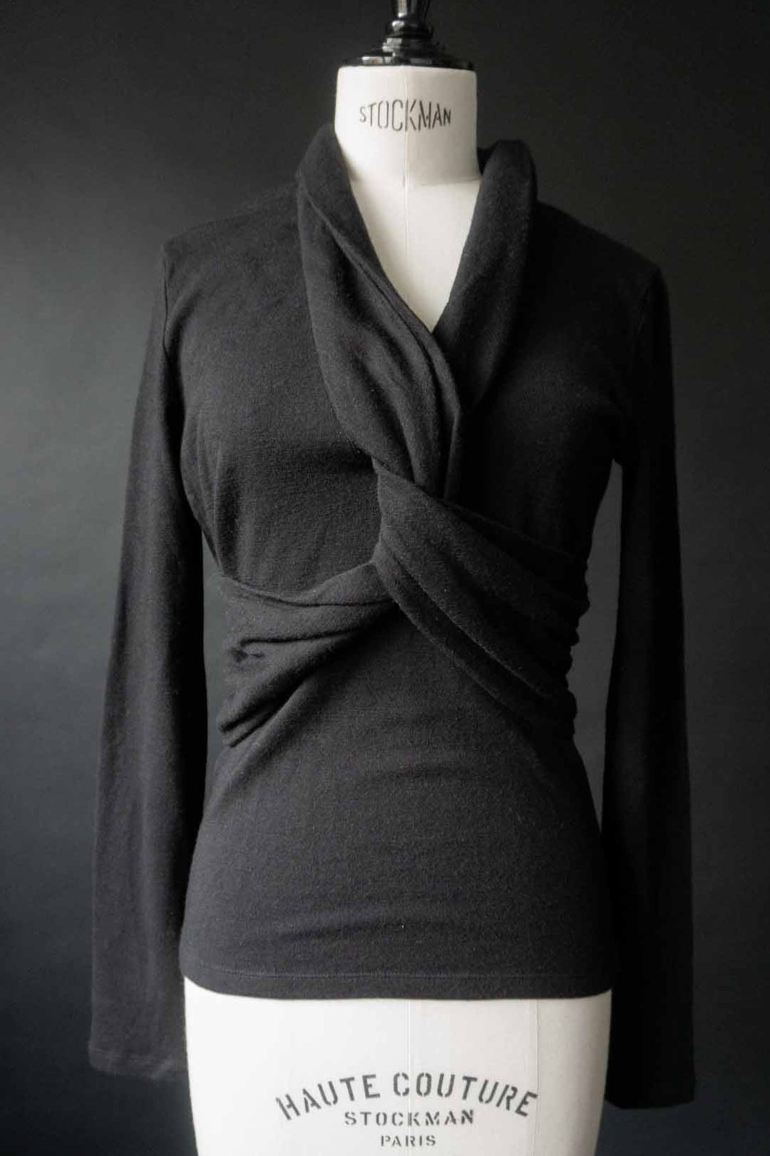 Vintage Bluemarine Pullover – Schwarze Wolle