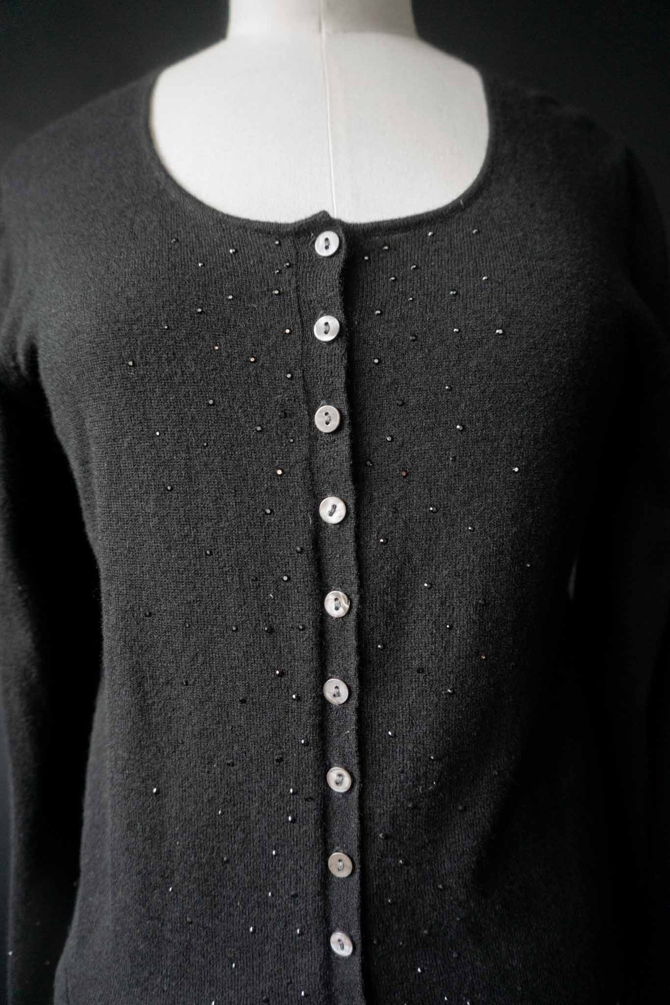 Cardigan, Iris von Arnim, XS–S - theplaincircle vintage