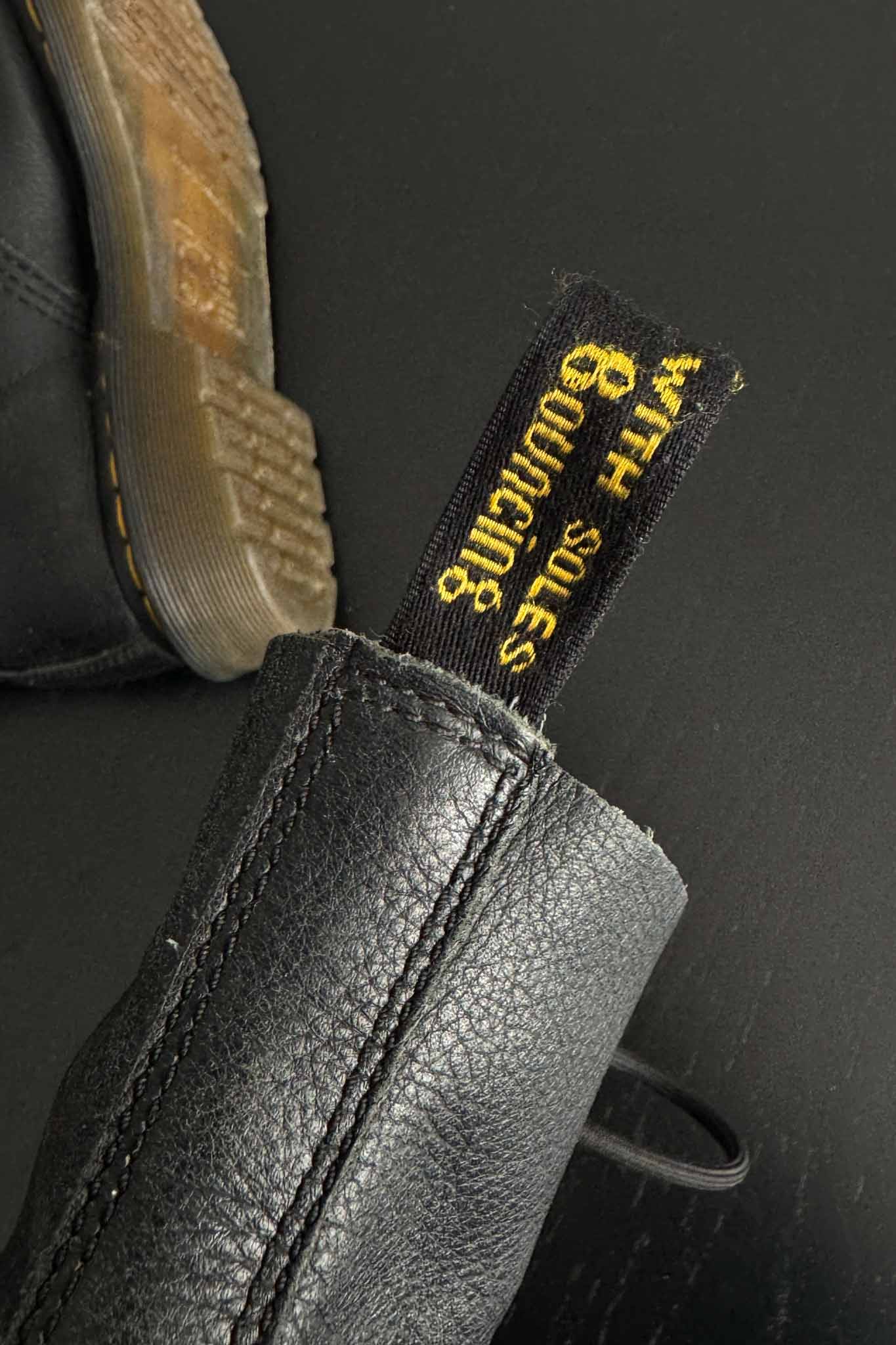 Dr martens pascal vintage boots black leather