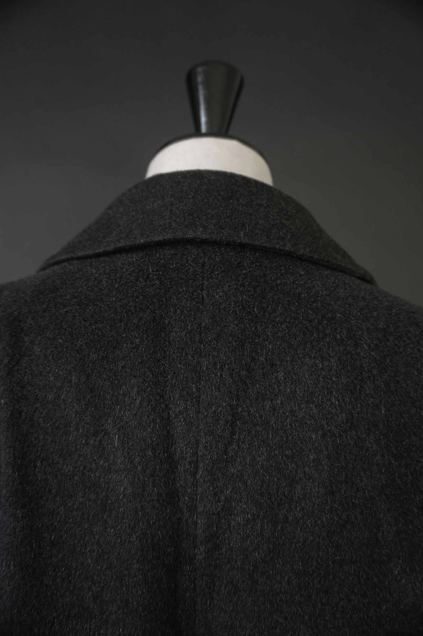 pure cashmere vintage coat label italy
