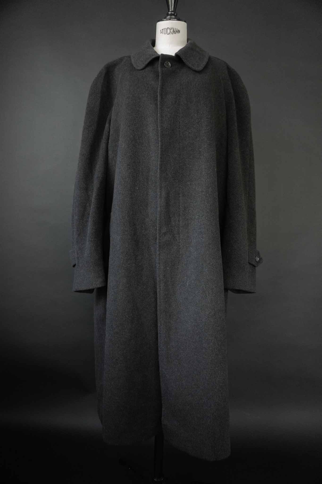 pure cashmere vintage coat label italy