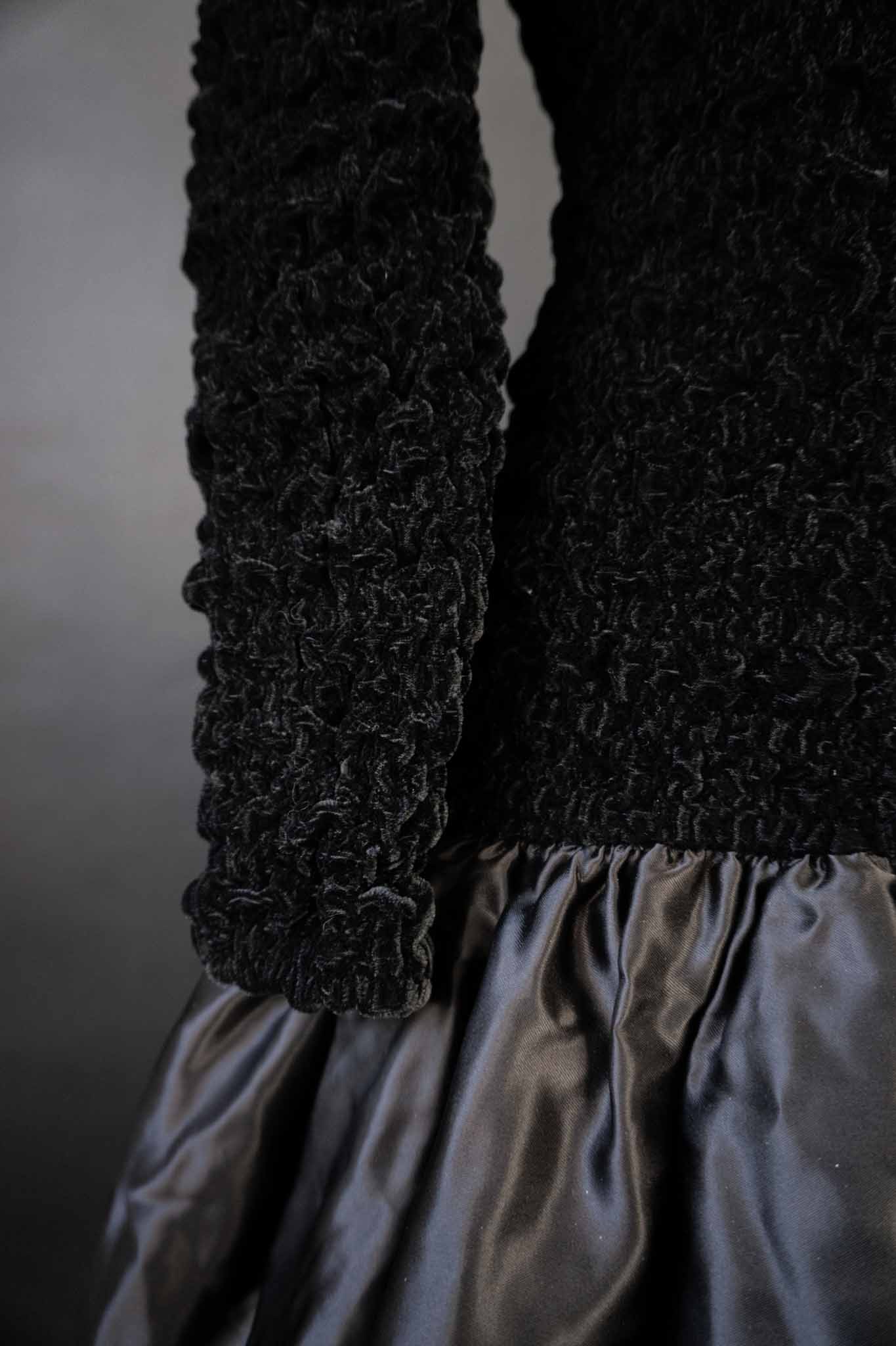 Vintage 80s Kleid, Goth, S–M theplaincircle vintage