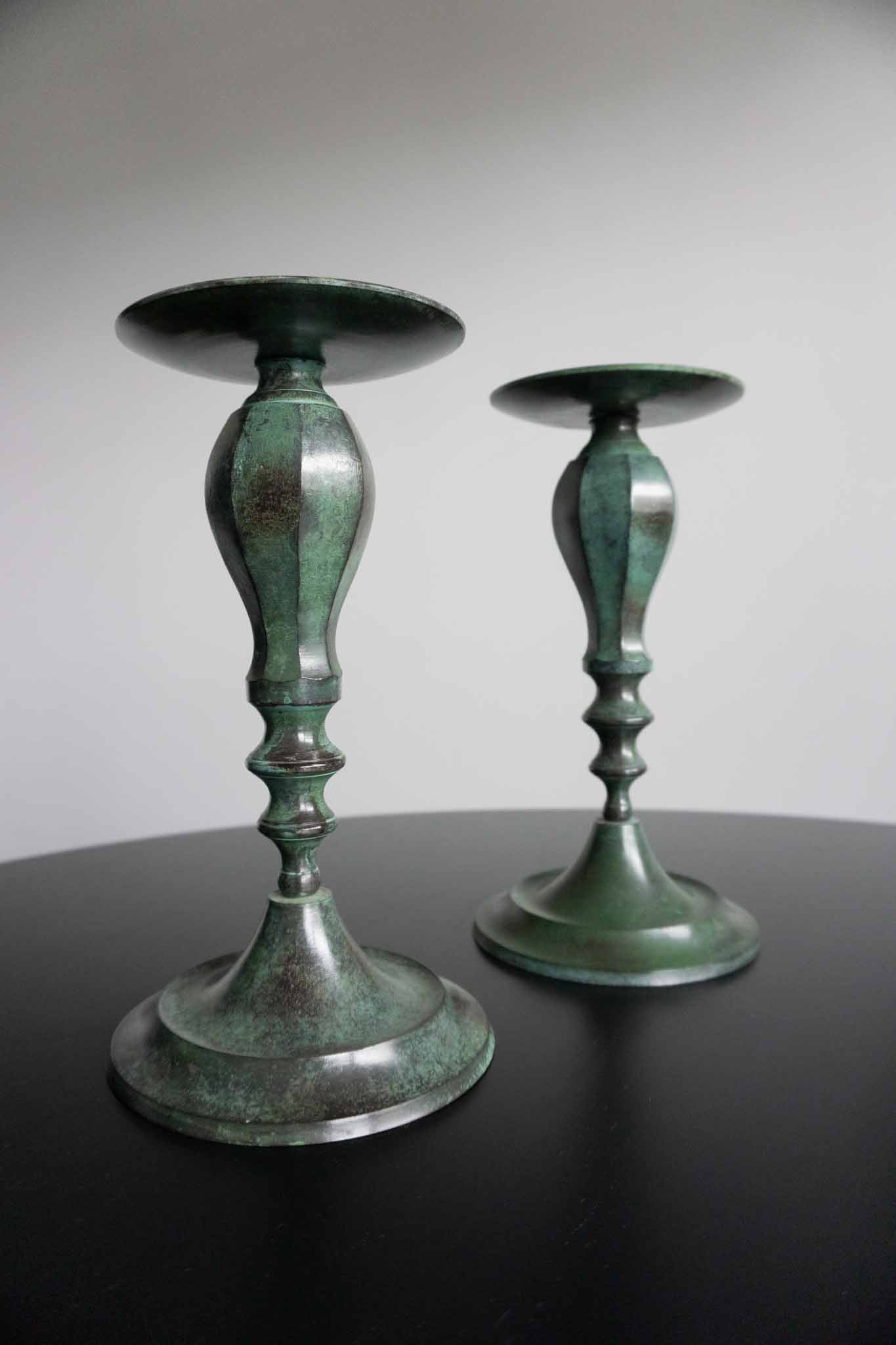 Vintage 2 Kerzenhalter theplaincircle vintage