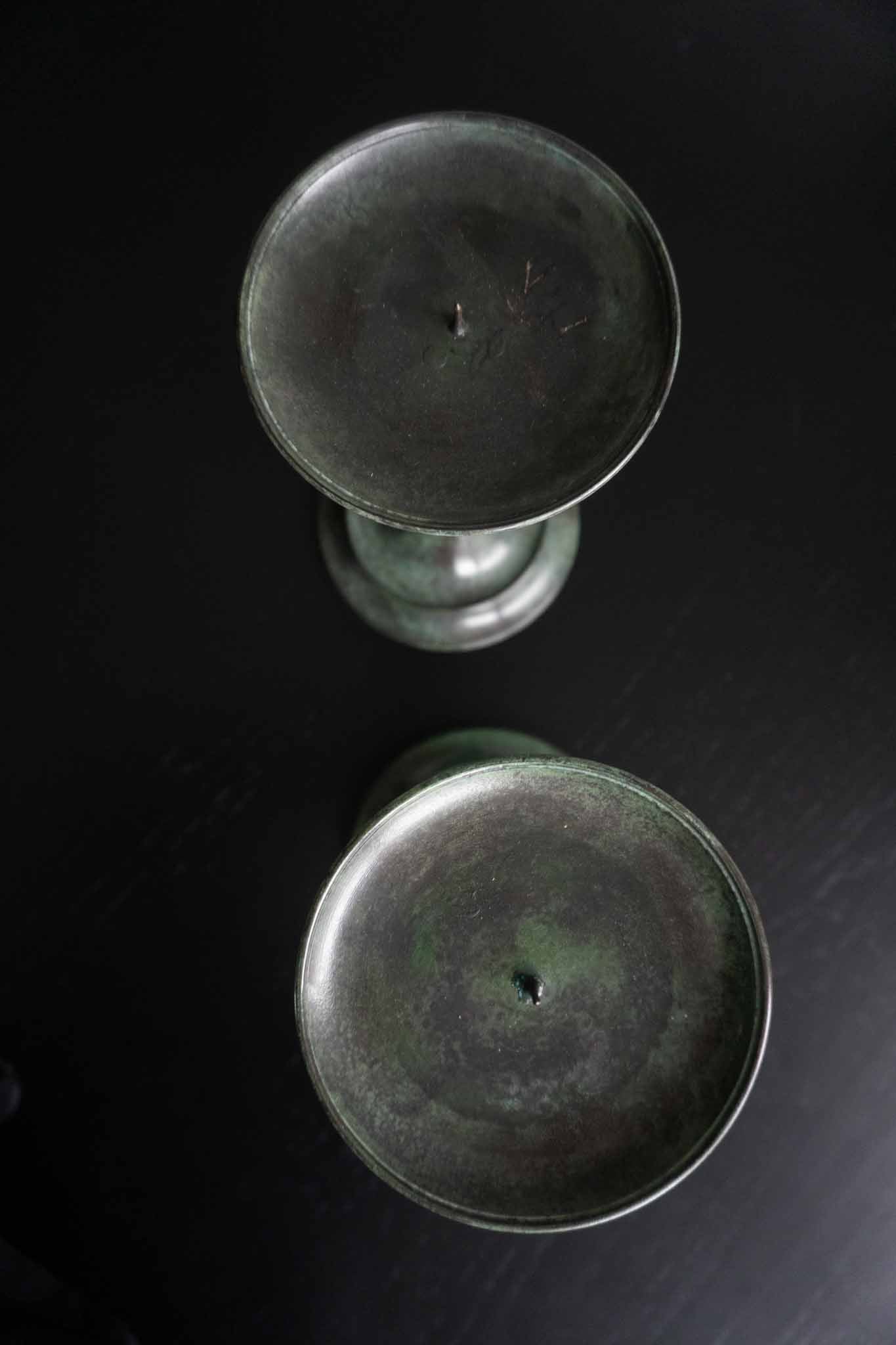 Vintage 2 Kerzenhalter theplaincircle vintage