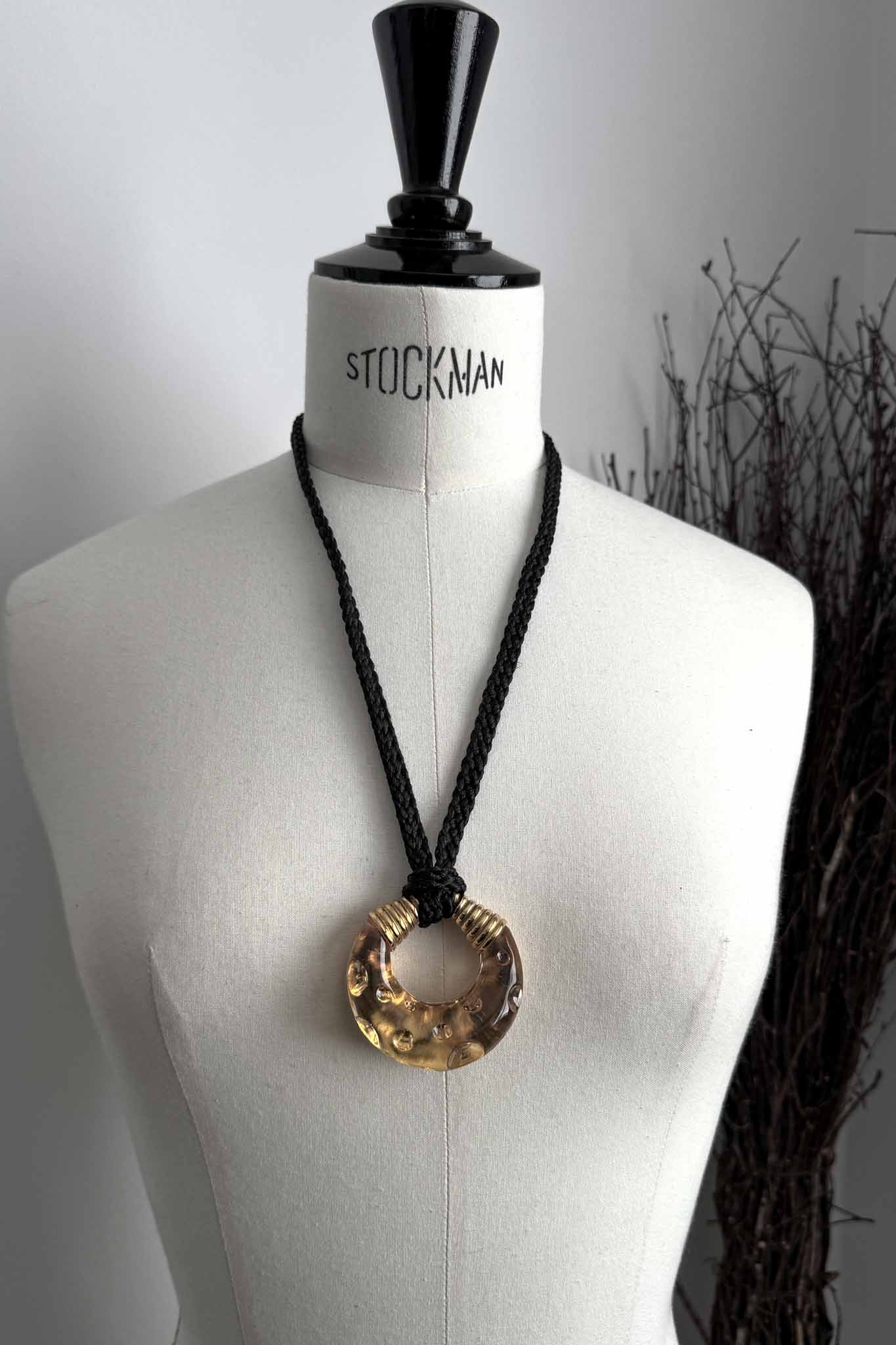 Vintage Dior Dolce Vita Kette 1995 – goldplattierter Anhänger mit Gravur