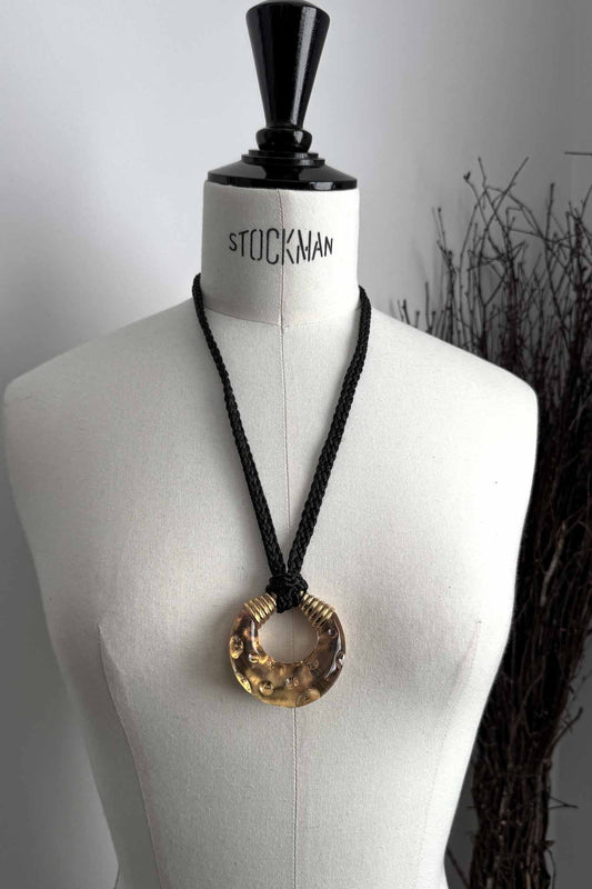 Vintage Dior Dolce Vita Kette 1995 – goldplattierter Anhänger mit Gravur