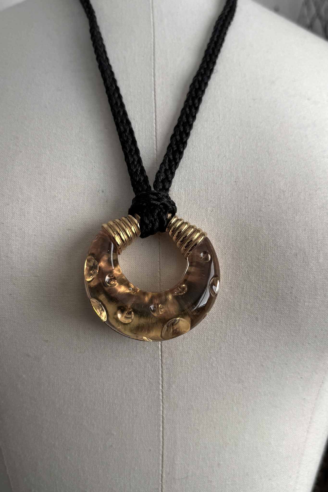 Vintage Dior Dolce Vita Kette 1995 – goldplattierter Anhänger mit Gravur